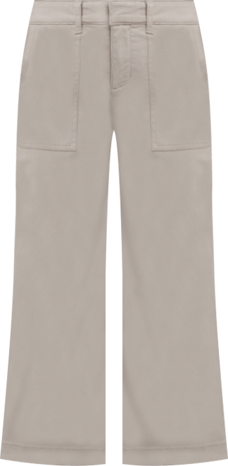 Petite Utility Straight Cropped Pants