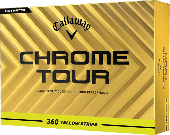 Callaway 2024 Chrome Tour 360 Stripe Golf Balls | Golf Galaxy