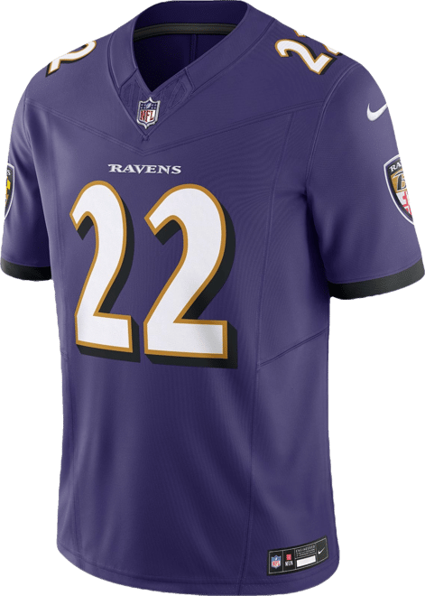 Nike Men's Baltimore Ravens Derrick Henry #22 Purple Limited
