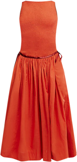 nightingale seersucker midi dress Free People Nightingale Seersucker Midi Dress