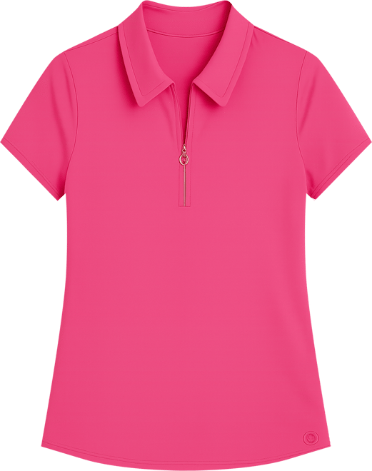 UPF 50+ Luxletic Frida Half Zip Polo