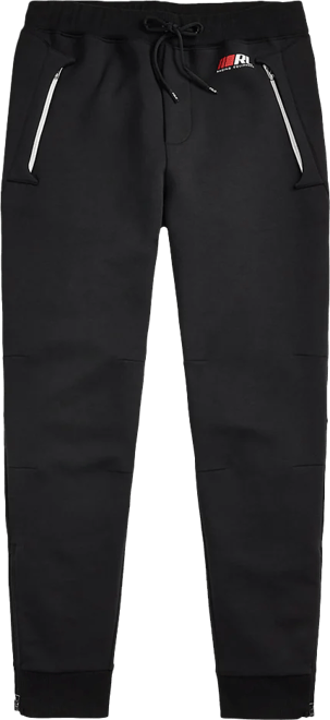 TEAM LOGO DOUBLE KNIT PANTS BLACK　L Amazon.com: Polo Ralph Lauren Double-Knit Mesh Track Pant
