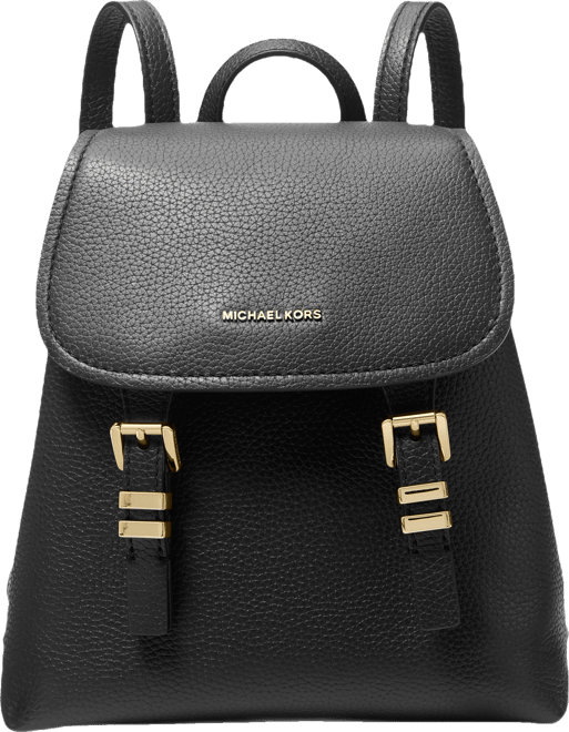 Michael Kors Quinn Extra Small Pebble Leather Flap Backpack