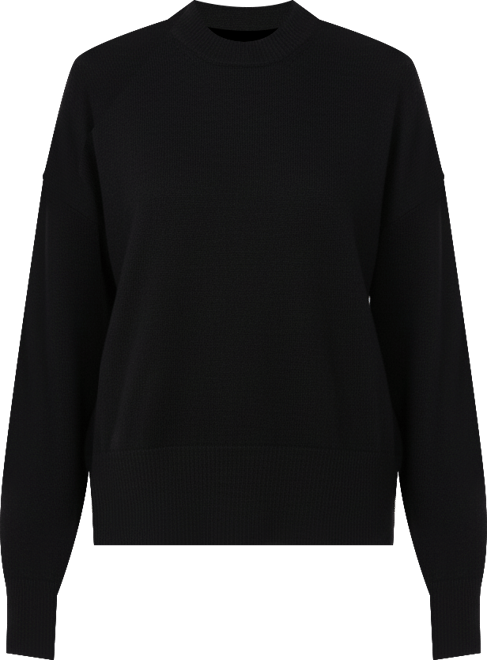 Women's 's Crew Neck Boxy Sweater