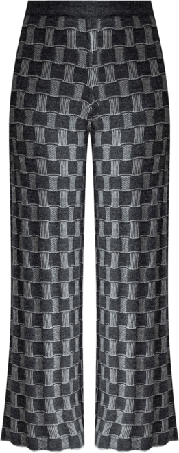 Women's Zoe Checkered Knit Trousers