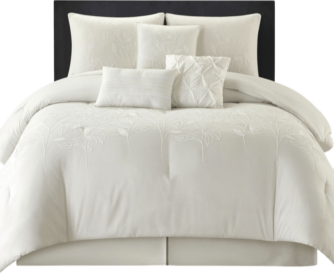 Safina Floral 7-Pc. Comforter Set, California King