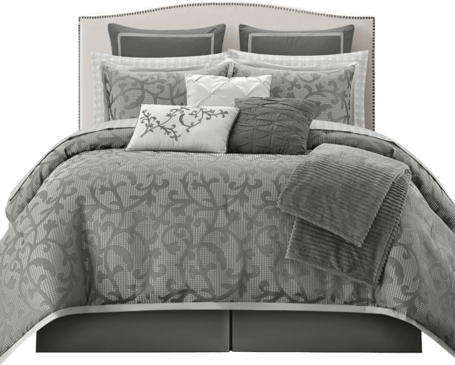 Johnella Paisley 14-Pc. Comforter Set, Queen