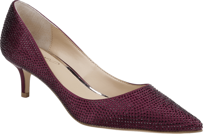 Women's Frenchie Kitten Heel Evening Pumps