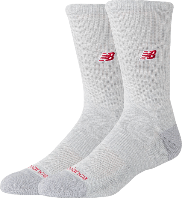 New Balance Unisex Active NB Premium Crew Socks 2 Pack