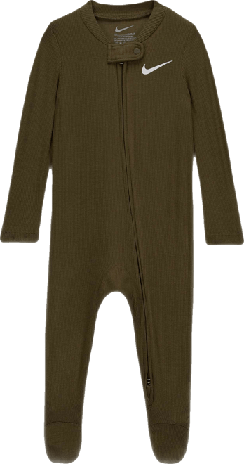 Nike Baby (0-9M) Ribbed Viscose Footed Coverall