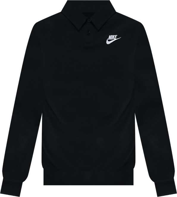 Nike Sportswear Club Big Kids' Knit Long-Sleeve Polo
