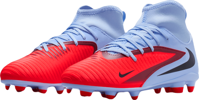 Nike Jr. Phantom 6 High Club Tacos de fútbol para terrenos múltiples para niño talla grande