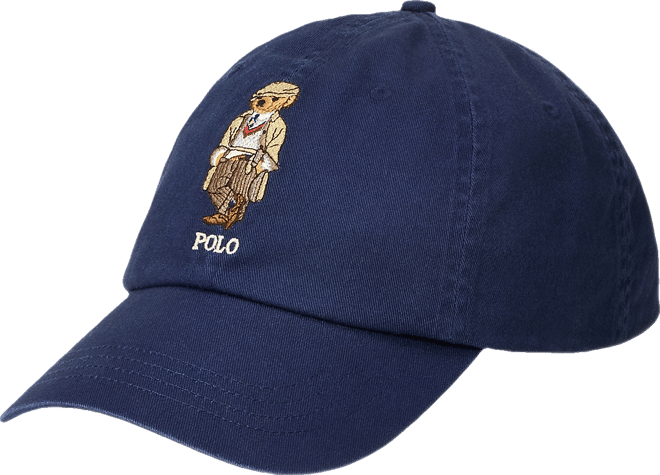Men's Polo Bear Twill Ball Cap