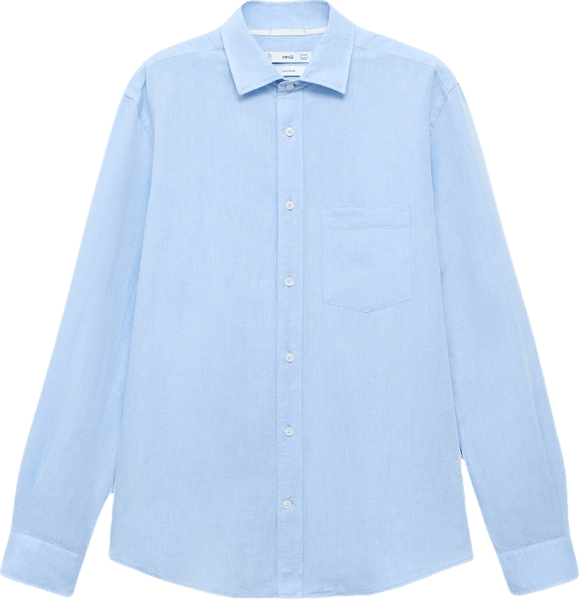 Men's Pocket Linen Shirt
