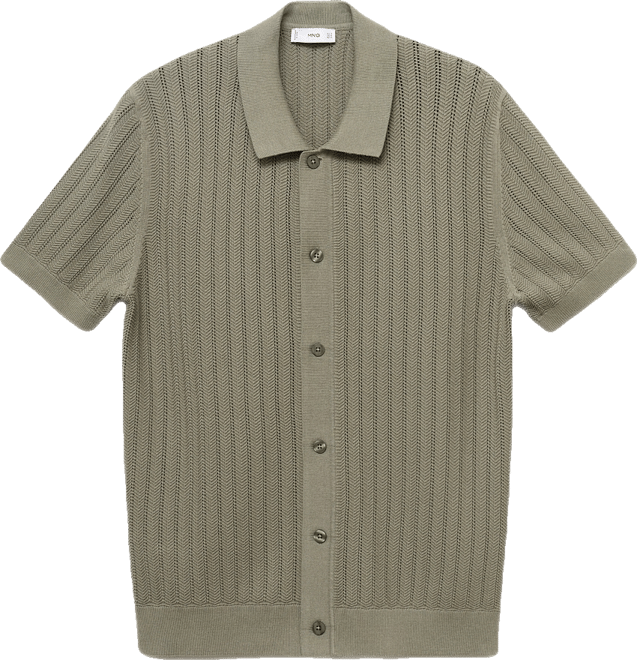 Men's Cotton Structure Shirt