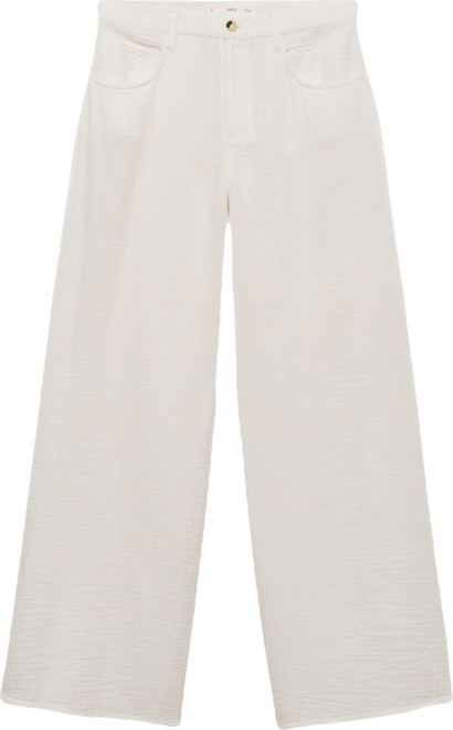 Women's Straight-Fit Cotton Pants