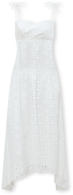 Women's Cutwork Midi Dress
