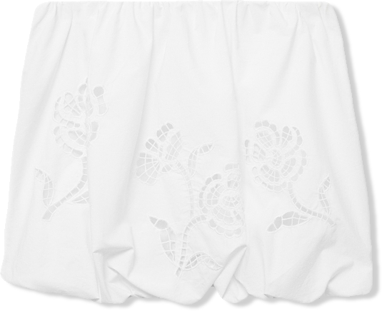 Women's Embroidered Balloon Skirt