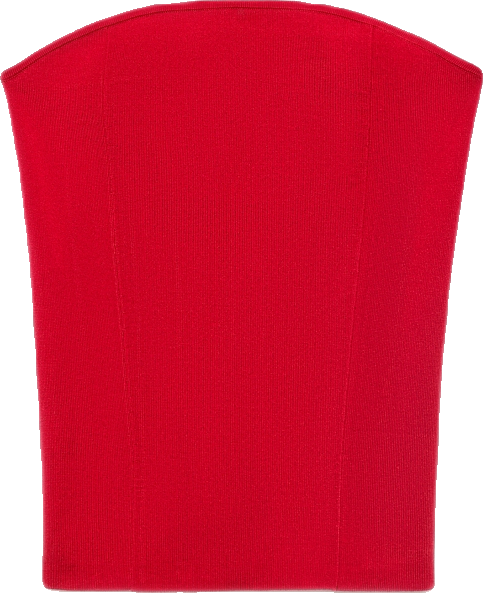 Women's Strapless Fitted Top