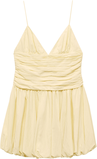 Women's Short Balloon-Effect Dress