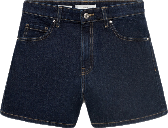 Women's High-Rise Denim Shorts