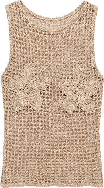 Women's Embroidered Knit Top