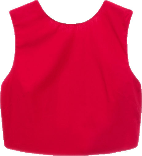 Women's Back Bowtie Crop Top