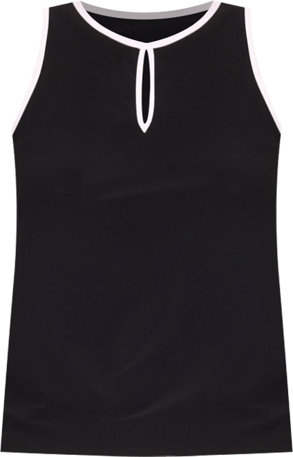 Women's Sleeveless Keyhole Top