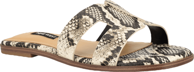 Women's Giny Cutout Flat Slide Sandals