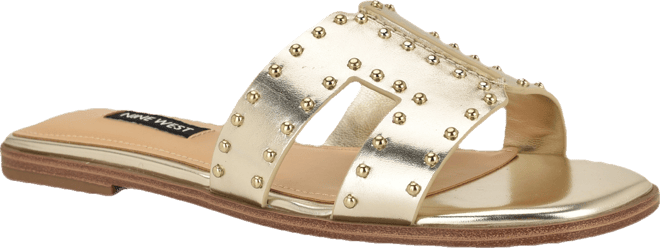 Women's Giny Cutout Flat Slide Sandals