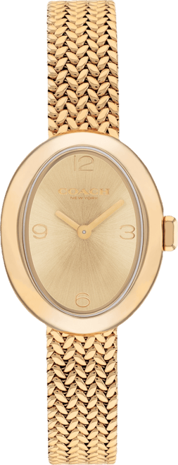 Women's Sammy Gold Tone Stainless Steel Mesh Bracelet Watch, 22.5mm