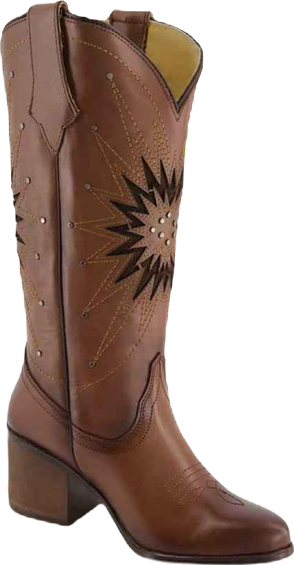 Women's Tall Leather Boots Western Star