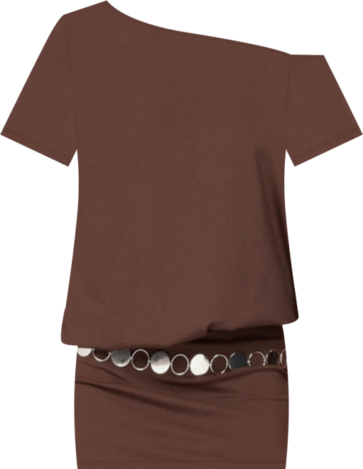 Womens Dorie Off Shoulder Cut Out Mini Dress