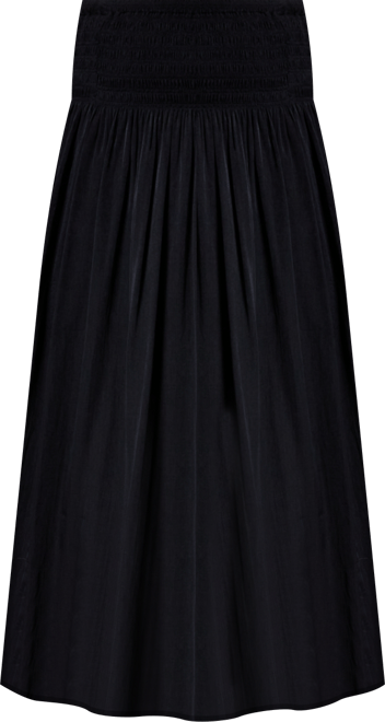 Women's Smocked Waist Maxi Skirt
