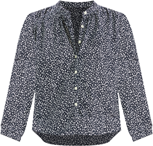 Women's Lilah Button-Front 3/4-Sleeve Blouse