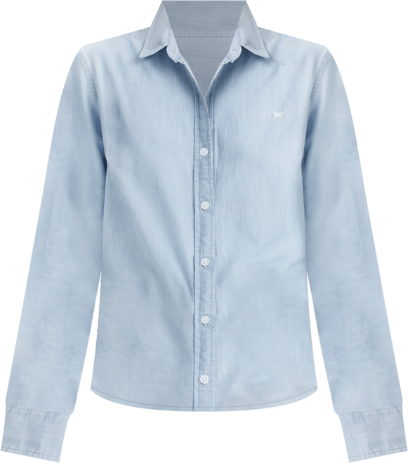 Women's Classic Fit Button-Front Shirt