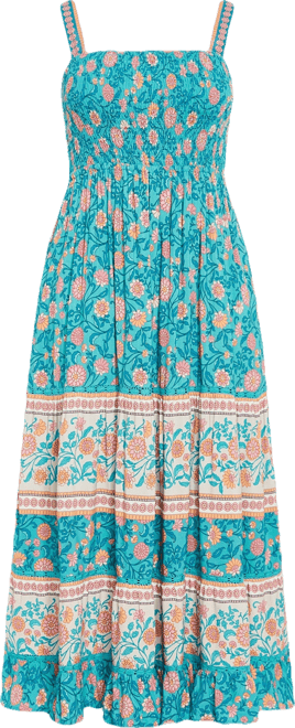 princess polly baby blue dress Belle Blue Dress main image 1