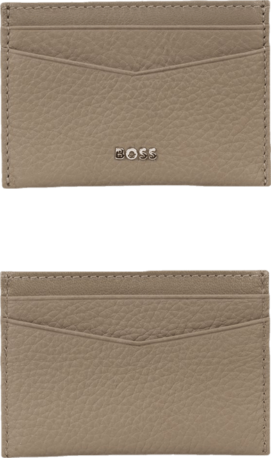 Hugo by  Men's Leather Logo Wallet