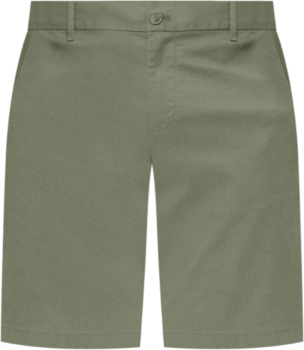 Men's Straight Cotton 10" Bermuda Shorts