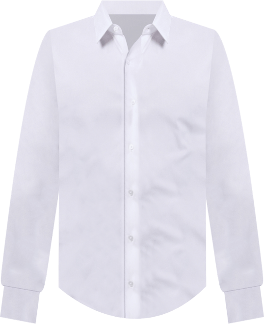 Men's Slim-Fit Cotton Dress Shirt