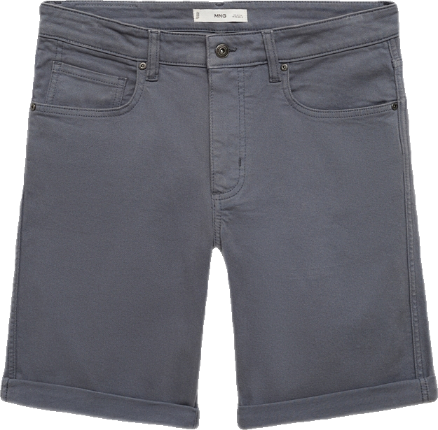 Men's Slim-Fit Denim 11.5" Bermuda Shorts