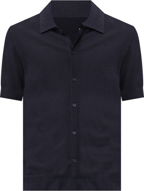 Men's Rib-Knit Shirt