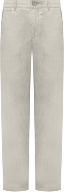 Men's Slim-Fit Linen Pants