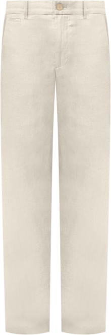 Men's Slim-Fit Linen Pants