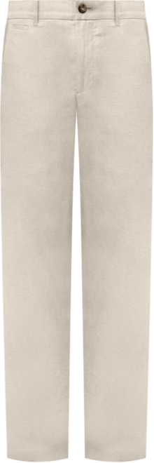 Men's Slim-Fit Linen Pants