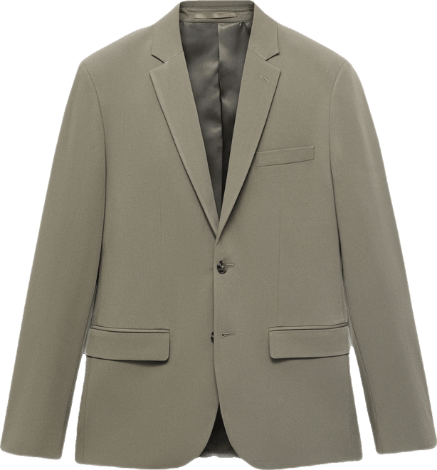 Men's Stretch-Fabric Super Slim-Fit Suit Jacket