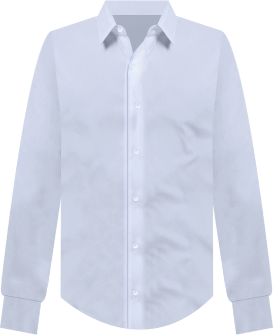 Men's Slim-Fit Micro-Print Twill Dress Shirt