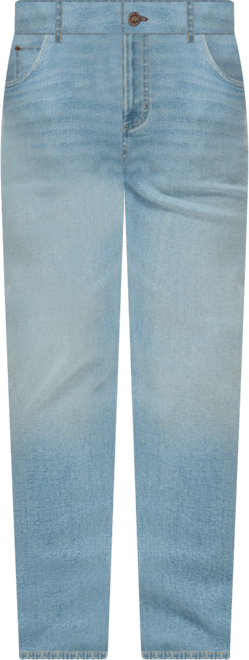 Men's Frayed Effect Jan Slim-Fit Jeans