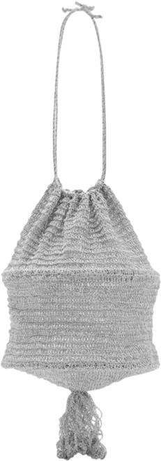 Women's Lurex Sack-Style Bag