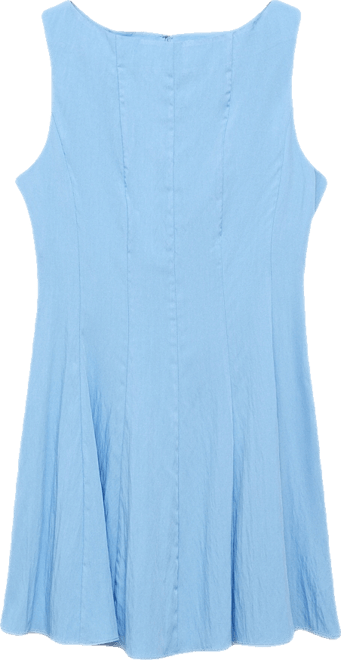 Women's Pleated Short Dress